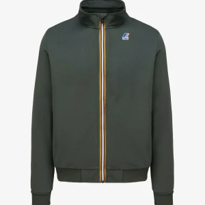 Augur Poly Katoengroen Zwartachtig>K-WAY New