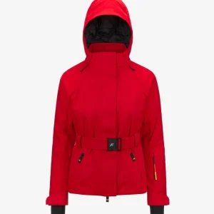Chevril Micro Twill 2 Lagen Rood>K-WAY Hot