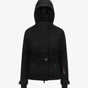 Chevril Micro Twill 2 Lagen Zwart Puur>K-WAY Outlet