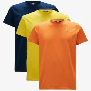Edwing Ronde Mouwen Drie Packkway-Kleuren>K-WAY Outlet