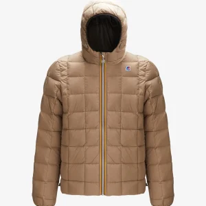 Jacques Thermo Plus.2 Omkeerbaarzwart Puur-Beige Taupe>K-WAY Fashion