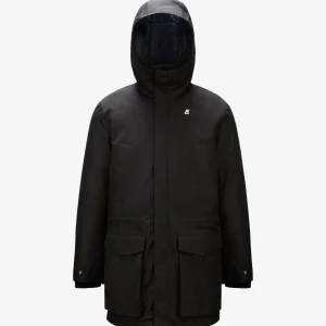 Joshua Thermo Zwart Zuiver Blauw Diepte>K-WAY Flash Sale